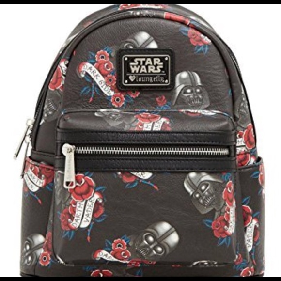 Loungefly Handbags - Star Wars Darth Vader Tattoo Print Backpack